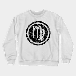 Black Marble Zodiac - Virgo Crewneck Sweatshirt